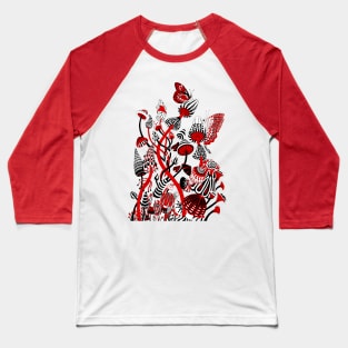 Mushrooms Baseball T-Shirt